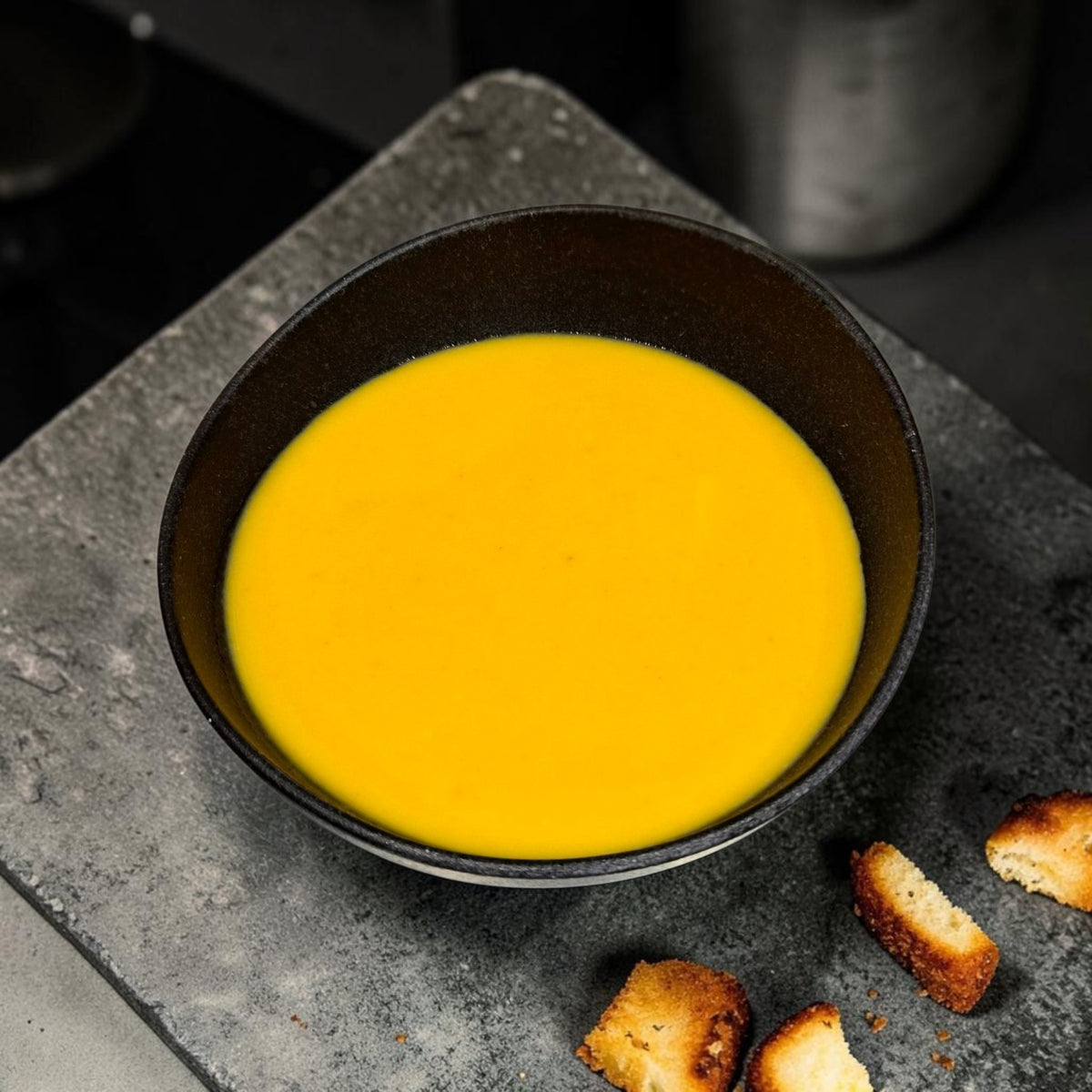 Velouté potimarron & haddock